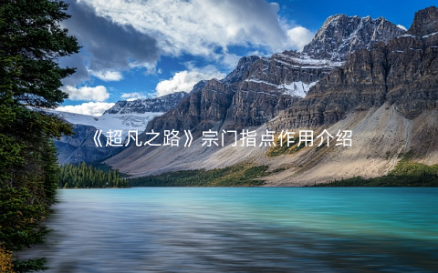 《超凡之路》宗门指点作用介绍