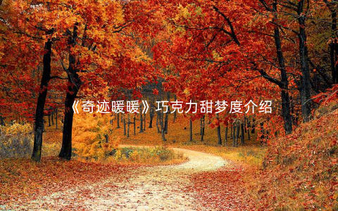 《奇迹暖暖》巧克力甜梦度介绍