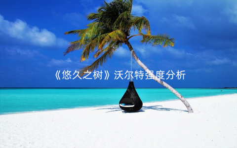 《悠久之树》沃尔特强度分析