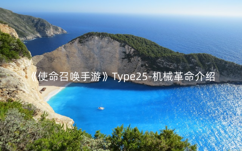 《使命召唤手游》Type25-机械革命介绍