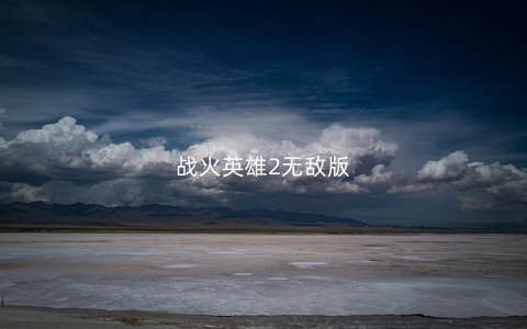 战火英雄2无敌版
