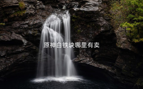 原神白铁块哪里有卖