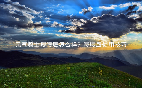 元气骑士嘤嘤鹰怎么样？嘤嘤鹰使用技巧