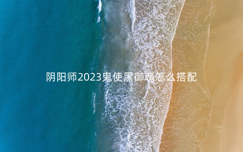 阴阳师2023鬼使黑御魂怎么搭配