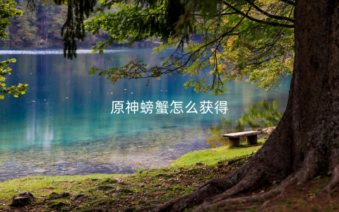 原神螃蟹怎么获得