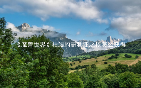 《魔兽世界》枯竭的哥利亚之核怎么获得