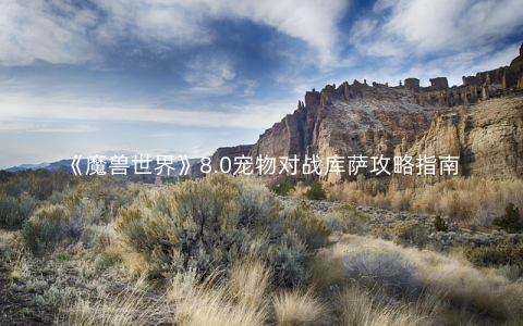 《魔兽世界》8.0宠物对战库萨攻略指南