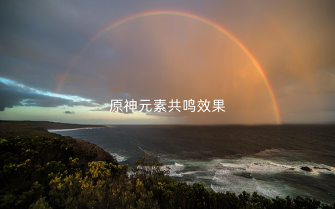 原神元素共鸣效果