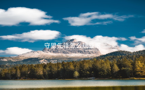 守望先锋怎么玩亚服