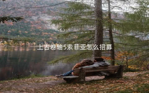 上古卷轴5索菲亚怎么招募