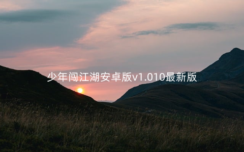 少年闯江湖安卓版v1.010最新版
