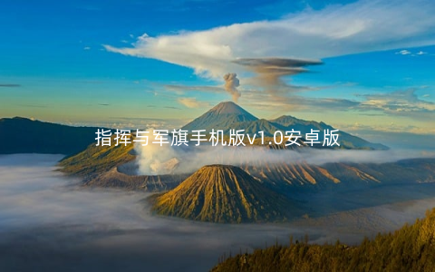 指挥与军旗手机版v1.0安卓版
